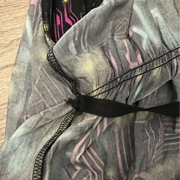 Alexander McQueen Black Multicolor Blouse size XL - Picture 9 of 11